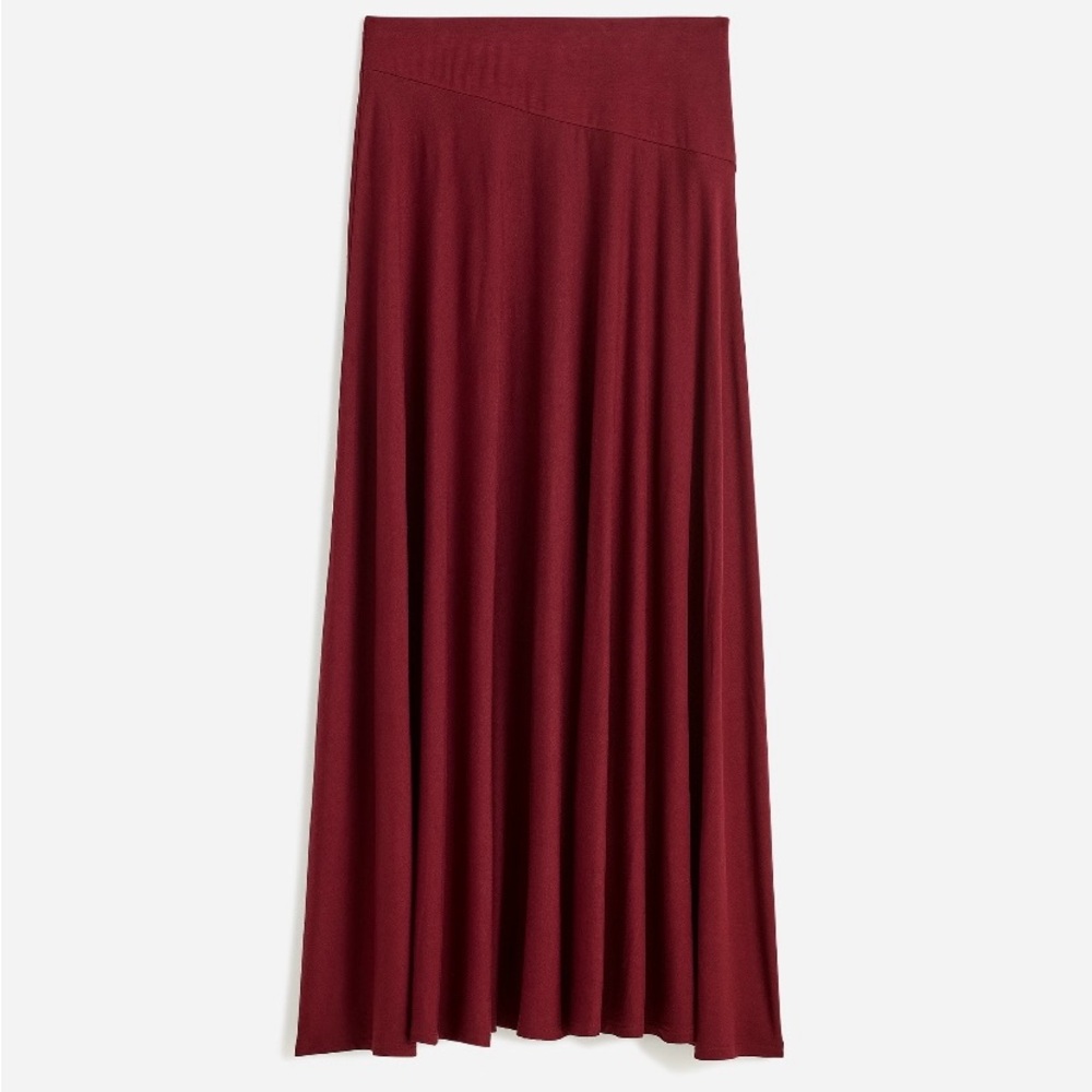 Madewell Burgundy Skirt